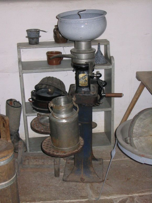 Milk centrifuge in Neuhausen Folk Museum, Germany. Milk centrifuge in Neuhausen Folk Museum, Germany.