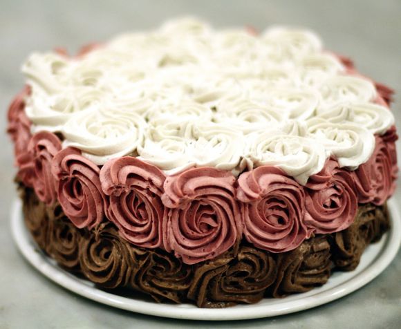 Ristorante di cibi crudi solo vegani: cibo e vino puri, New York City: Rose Cake.