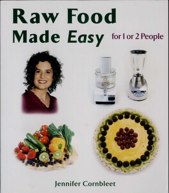 Copertina di "Raw Food Made Easy" di Jennifer Cronbleet, 2005. Copertina di "Raw Food Made Easy" di Jennifer Cronbleet, 2005.