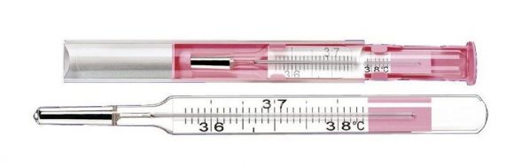 Analoges Basalthermometer (Bilder von Marken)
