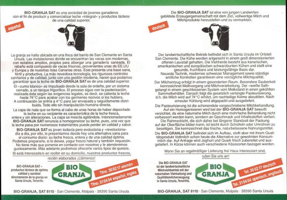 Informationsblatt: Werbung war wichtig, denn wir mussten einen neuen Markt aufbauen. Informationsblatt: Werbung war wichtig, denn wir mussten einen neuen Markt aufbauen.