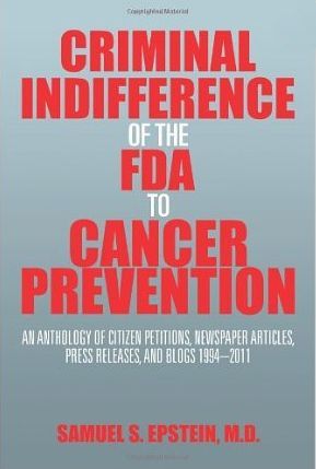 Copertina di "Indifferenza criminale della FDA nei confronti della prevenzione del cancro" di Samuel Copertina di "Indifferenza criminale della FDA nei confronti della prevenzione del cancro" di Samuel