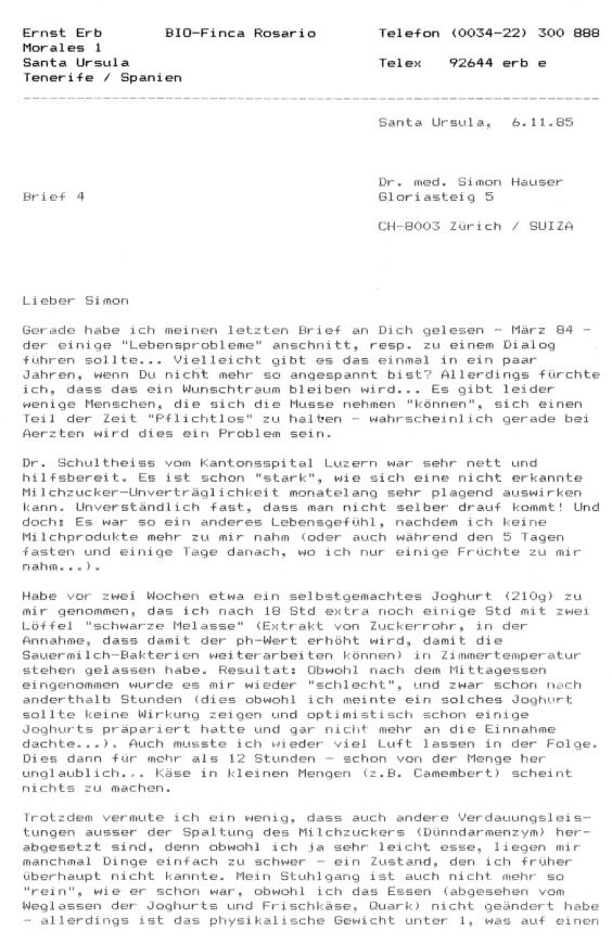 Brief an Simon, Arzt, der später jung an einem Krebs gestorben ist - nur schulmed. behandelt 1/2.