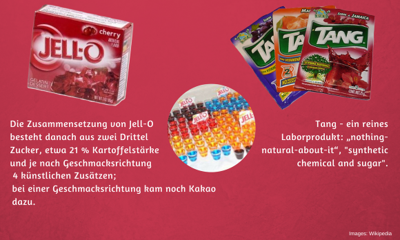 Collage von Jell-O und anderen Produkten der Firma Kraft Foods, USA. Collage von Jell-O und anderen Produkten der Firma Kraft Foods, USA.