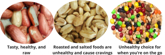 Healthy and unhealthy choices for when you're on the go Healthy and unhealthy choices for when you're on the go