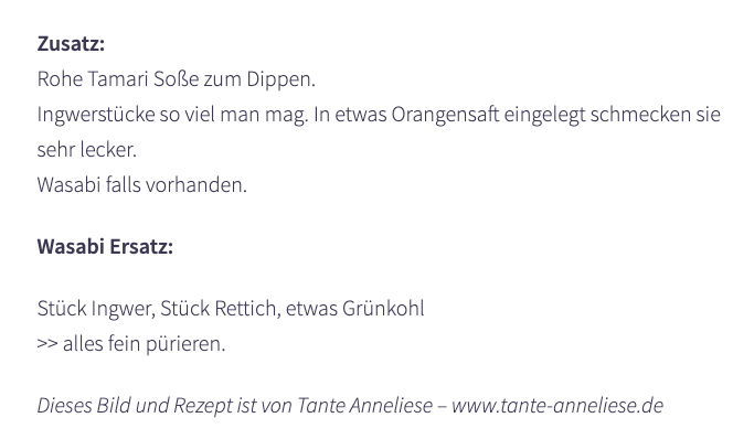 Recipe (2/2) "Sushi with celery rice" from the blog "Kraftort Rohkostküche" by Lena Erlmann.