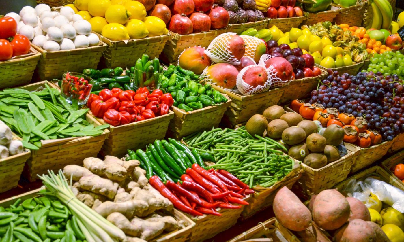 Los colores de las verduras y frutas frescas indican ciertos fitoquímicos.