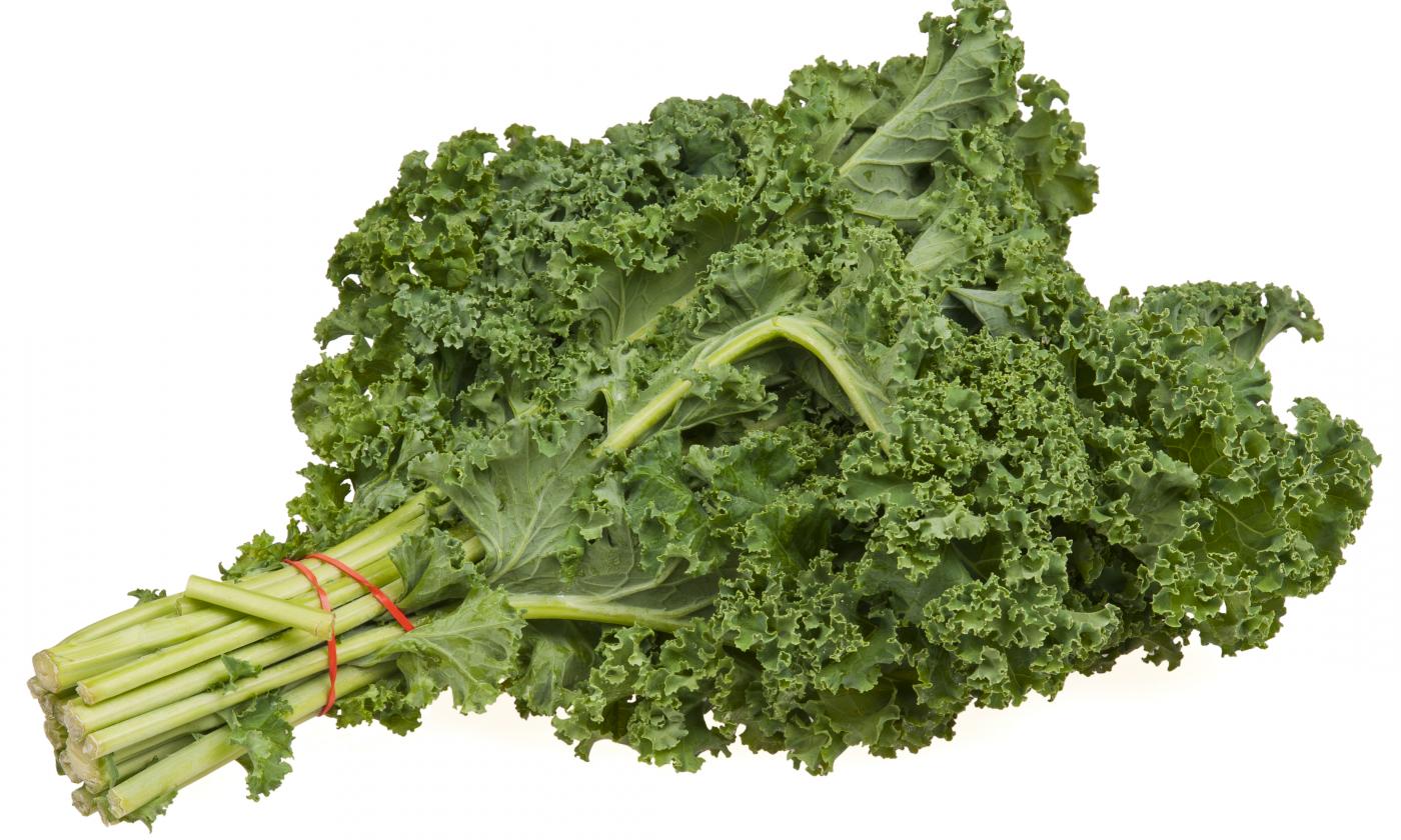 Zusammengebundenes Grünkohlbündel (Brassica oleracea) auf weissem Hintergrund. Zusammengebundenes Grünkohlbündel (Brassica oleracea) auf weissem Hintergrund.