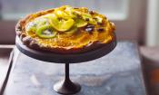 Rezeptbild "Aprikosen-Orangen-Tarte" aus dem "No-Fat-Cookbook", Seite 72