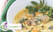 Bild des Originalrezeptes "Laksa-Curry-Suppe" aus "Richas kulinarische Welt der Aromen".