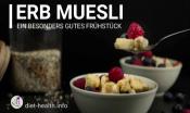 Das Erb Müesli ist ein aussergewöhnlich gesundes Frühstück und ein guter Brotersatz. Vegan, laktosefrei, roh.