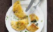 Rezeptbild "Kartoffelmaultaschen" aus dem Buch: "Das vegane Kochbuch meiner Oma", Seite 46