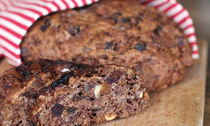 Apple Bread with Nuts and Cranberries | Foundation G+E