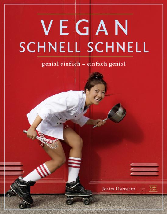 Buchcover: "Vegan Schnell Schnell, genial einfach - einfach genial" von Josita Hartanto