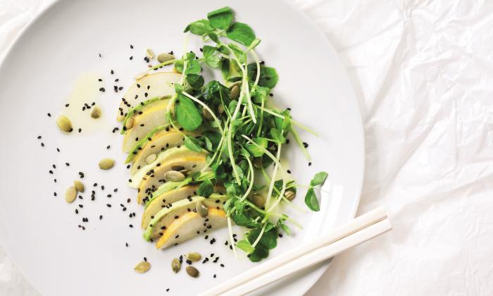 Asian Pear and Avocado Salad | Foundation G+E