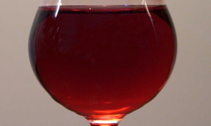 Sciroppo di melograno con aroma di arancia e vaniglia