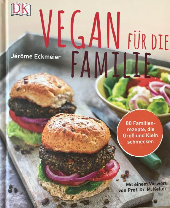 Buchcover "Vegan für die Familie - 80 Familienrezepte, die Gross und Klein schmecken"