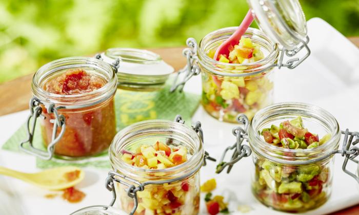 Mango and Pineapple Salsa with Cilantro and Parsley | Foundation G+E