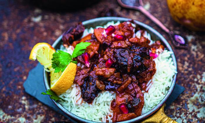 Quince stew with potatoes and dried plums | Foundation G+E