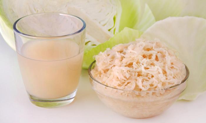 Sauerkraut juice (raw?, organic) | Foundation G+E