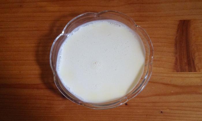 Nata de soja con aceite de cánola en lugar aceite de oliva