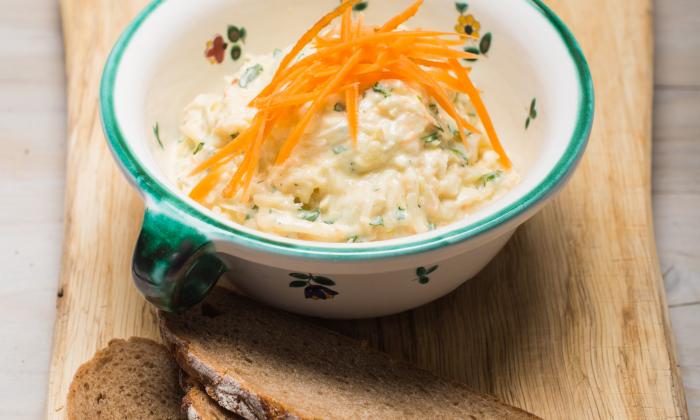Sauerkraut Salad with Carrots and Apples | Foundation G+E