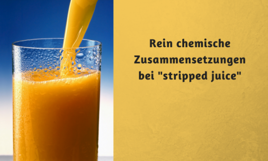Collage Trinkglas in das "stripped" Orangensaft fliesst mit Text. Collage Trinkglas in das "stripped" Orangensaft fliesst mit Text.