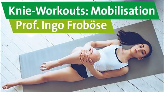 Prof. Ingo Froböse erklärt uns fünf Knie-Workouts zur Mobilisation bei leichten Beschwerden.