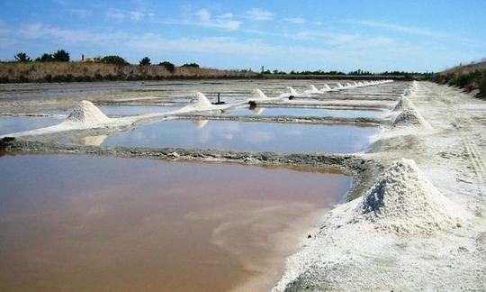 Estrazione del sale in Île de Ré.