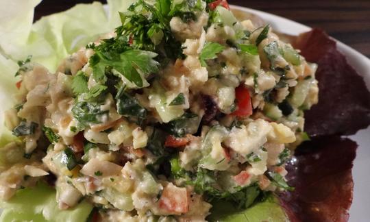 Recipe picture "Rice salad Thai style" from the blog "Rohkostlady" by Yvonne Zindler.
