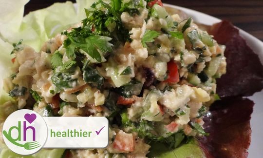 Picture of the original recipe "Rice salad Thai style" from the blog "Rohkostlady"