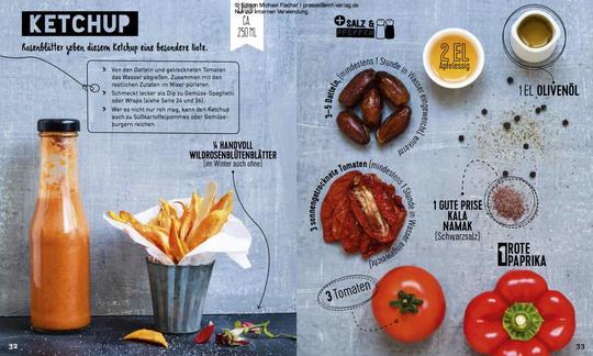 Rezept "Ketchup" aus "Rohkost Power for you - 20 vegane & schnelle Gerichte", Seite 32/33