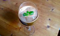 Vegetable juice with miso and pepper