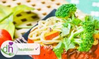 Фото рецепта «Кокосово-тыквенная паста с шампиньонами и брокколи» из «Vegan Schnell Schnell», с. 69