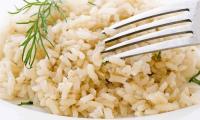 Cooked whole grain rice (brown rice), long grain - Oryza sativa L.