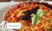 Originalbild "Tarte aus getrockneten Tomaten mit Zucchini-Hummus" aus "This Rawsome Vegan Life"