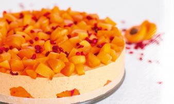 Фото к рецепту "Абрикосово-кремовый торт" из книги "Sweet & Raw - Vegane Rohkost-Kuchen und -Torten" автор Майя Елена Шайд, страница 92 Фото к рецепту "Абрикосово-кремовый торт" из книги "Sweet & Raw - Vegane Rohkost-Kuchen und -Torten" автор Майя Елена Шайд, страница 92