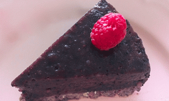 Sweet raw vegan blueberry cake with walnuts and chia seeds from Julia Rawsome. Sweet raw vegan blueberry cake with walnuts and chia seeds from Julia Rawsome.